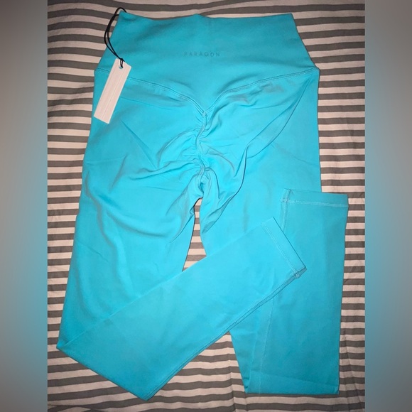 Paragon Fitwear RecStretch SculptSeam Plus Legging + Defy Bra in Juicy Sz M - Picture 6 of 8